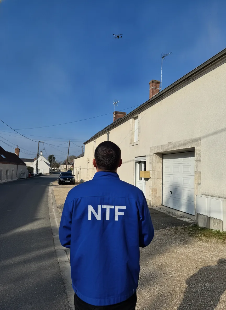 Inspection de toiture par drone à Seine-et-Marne Inspection de toiture par drone à Seine-et-Marne